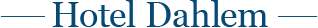 Hotel Pension Dahlem - Logo