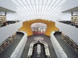 Philologische Bibliothek der Freien Universität Berlin von Architekt Lord Norman Foster